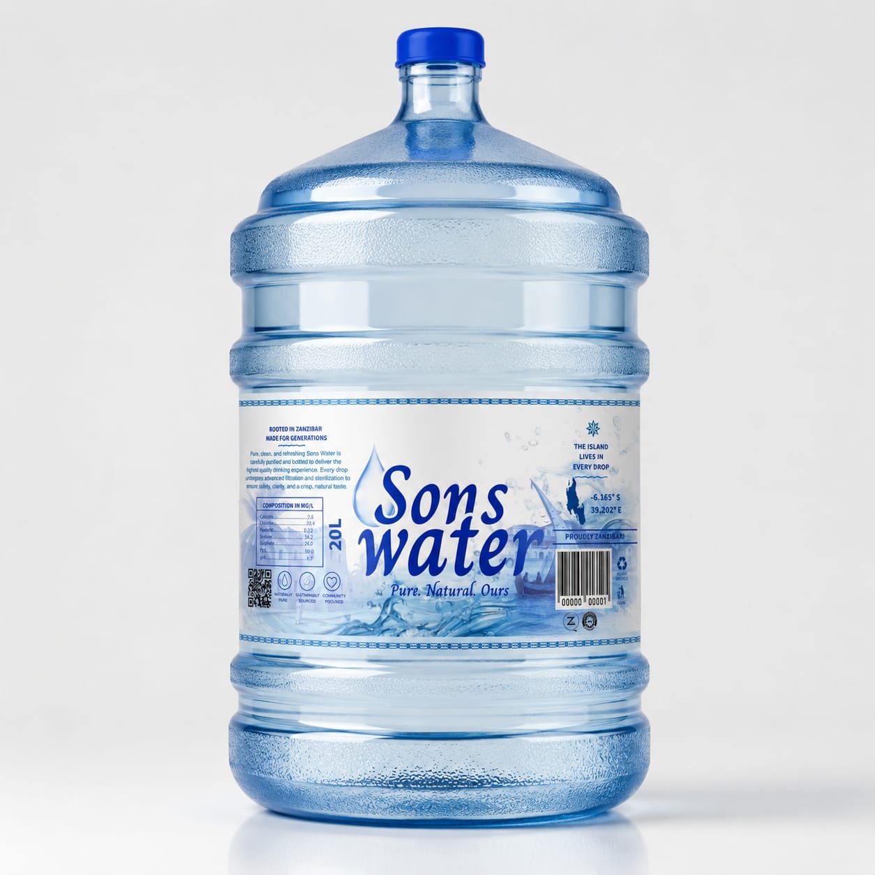 Sons Water 20L bottle